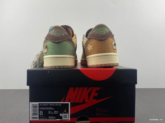 Rep Zion OG Voodoo DZ7292-200 Williamson Jordan Retro 1 Low 0702